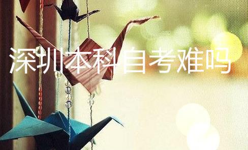 东莞本科自考难吗?东莞本科自考条件是什么?
